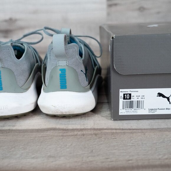 PUMA Women's Ignite Nxt Solelace Golf Shoe (Quarry/Caribbean Sea) Size 10 - Picture 5 of 8